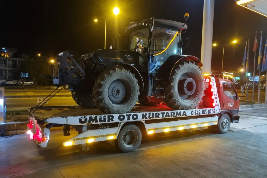 Ömür Oto Kurtarma gece yol yardım hizmeti
