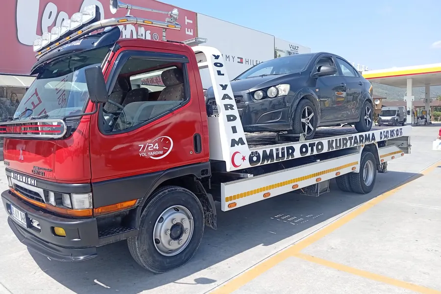 Ömür Oto Kurtarma akaryakıt istasyonu çekici desteği